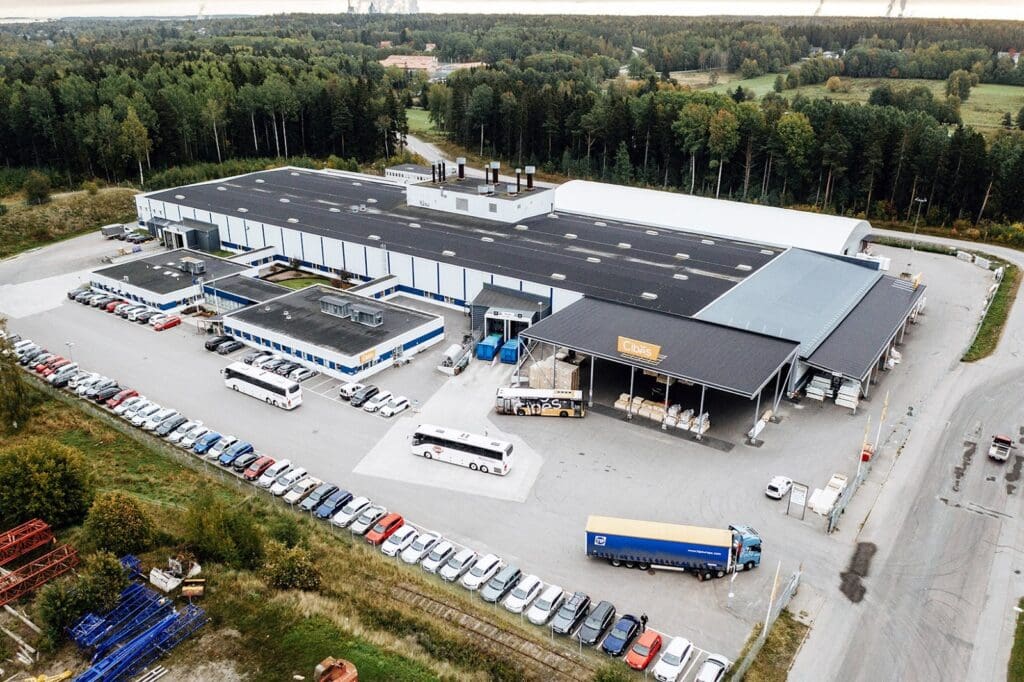 Cibes factory in Sweden
